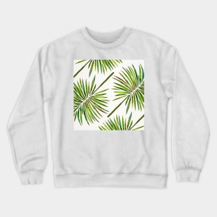 fan palm green Crewneck Sweatshirt